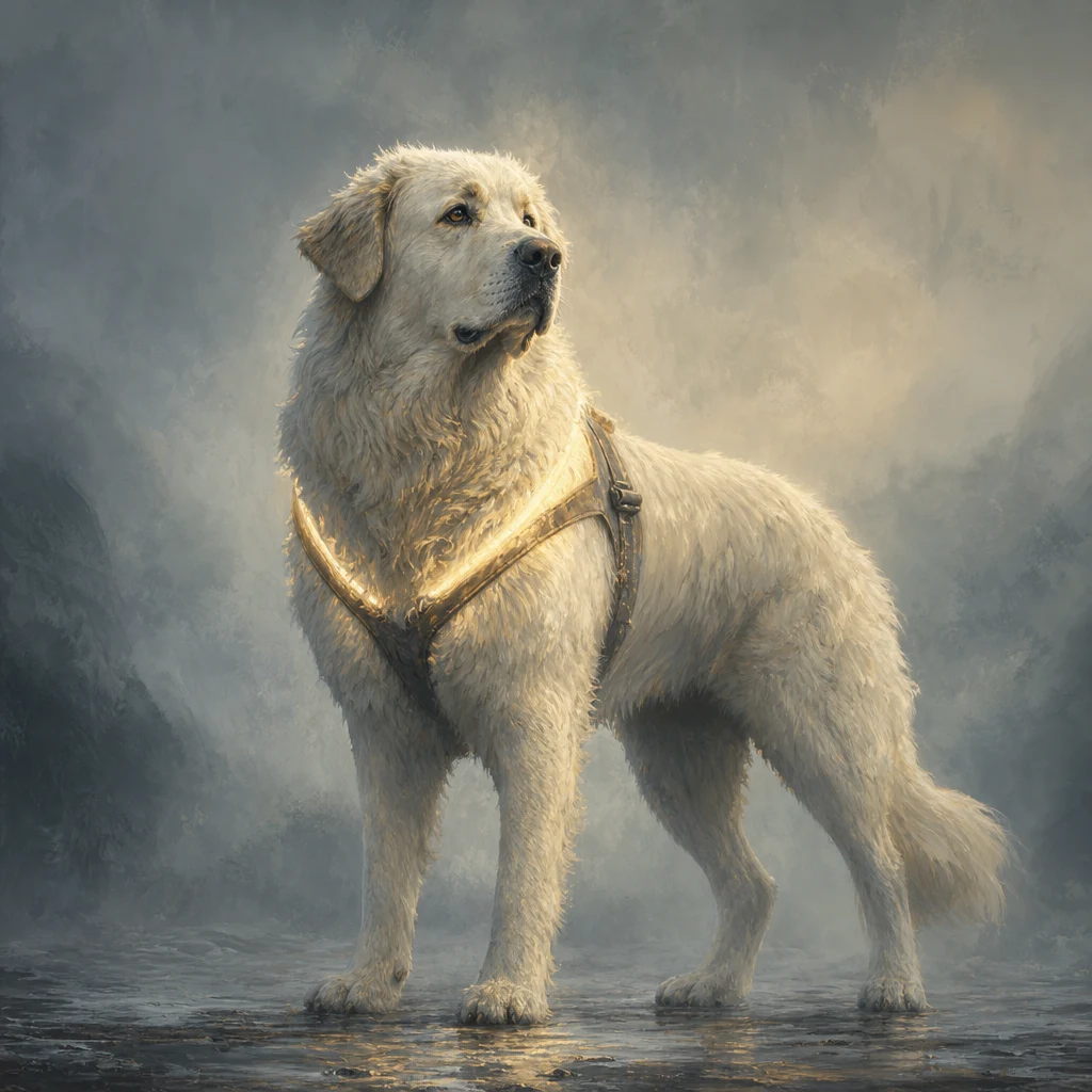 Ilustração de Cão de Socorro