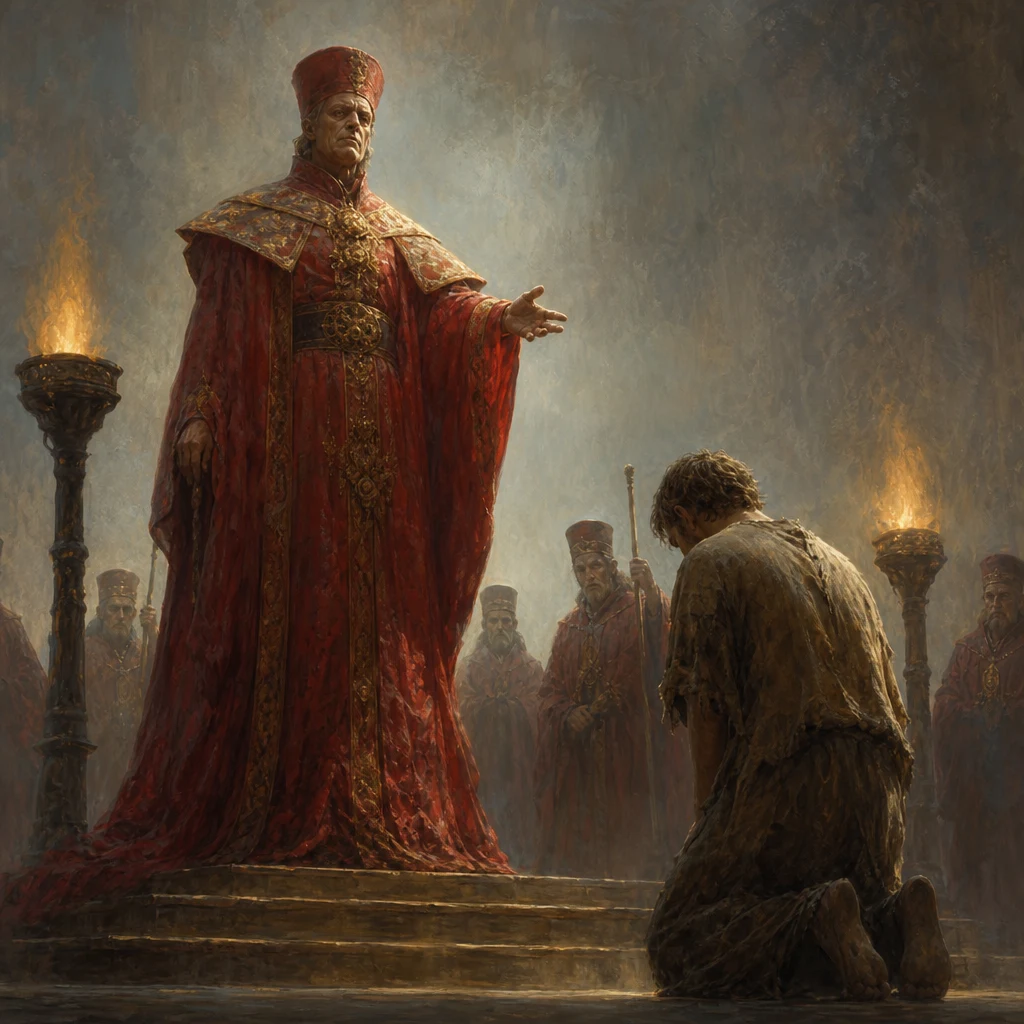 Ilustração de Julgador do Tribunal