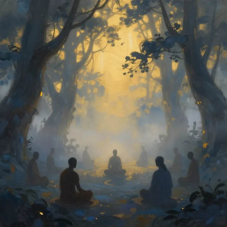 Ilustração da seção: Práticas: CD Espiritual e Receptividade.