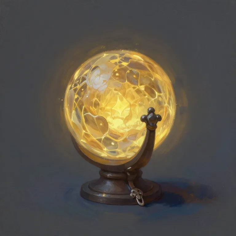 Ilustração de Foco Arcano (Orbe)