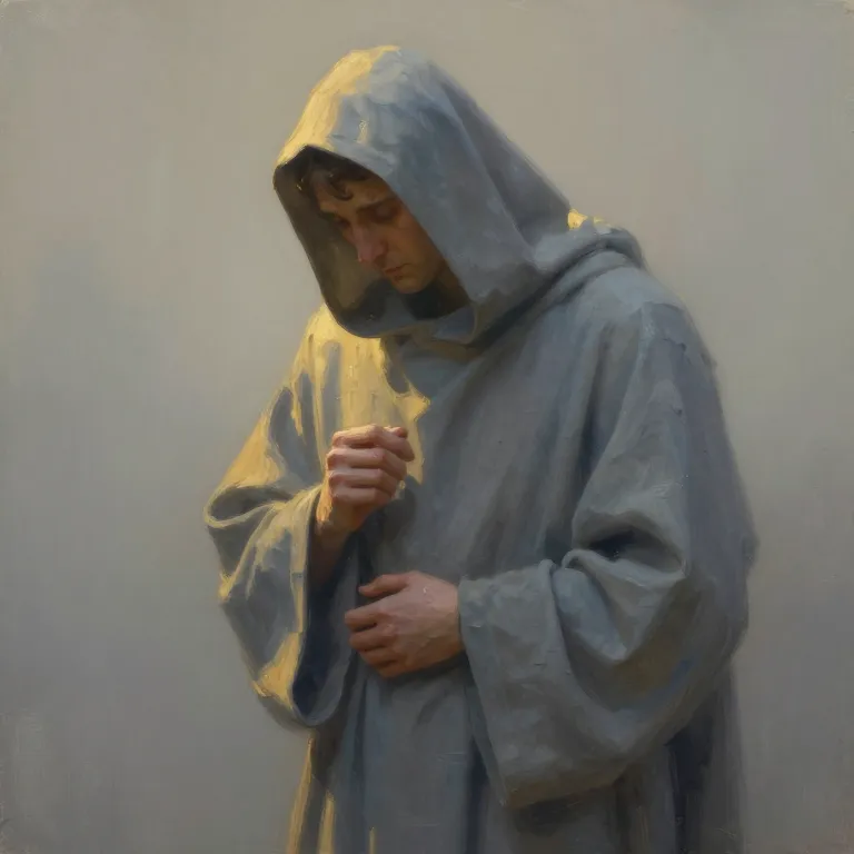 Ilustração de Zeferino, o guarda penitente