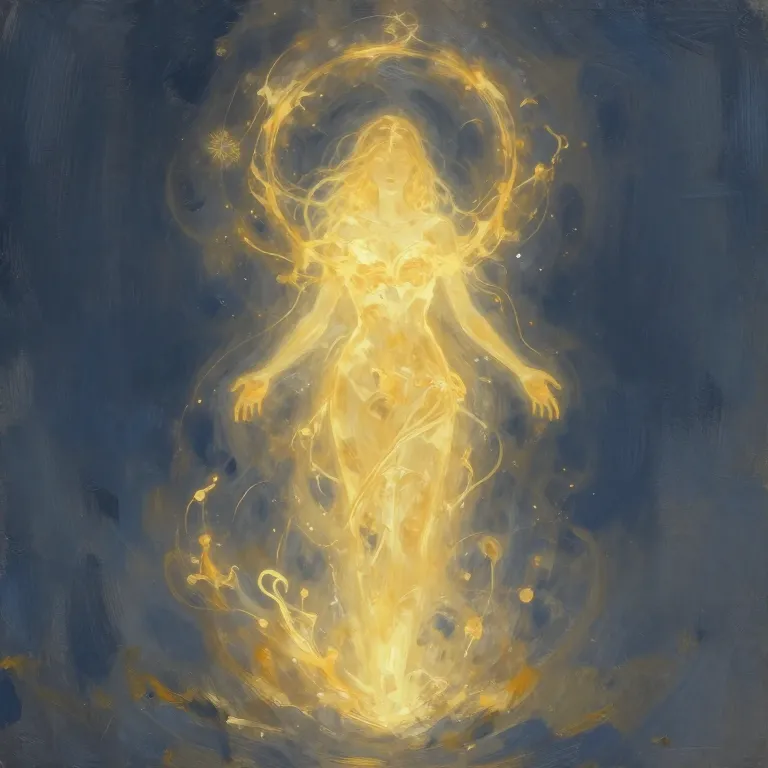 Ilustração de Aura de Amparo