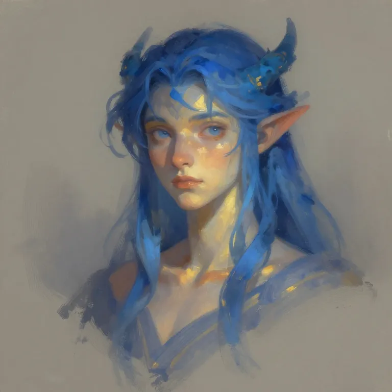 Ilustração de Azul